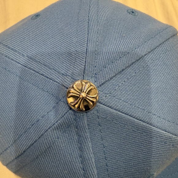 Brand New CH Chrome Hearts Love You Fitted Blue Mens Hat Size 7 5/8 - Picture 3 of 7